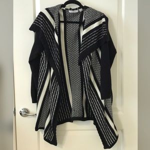 BOGO BlaCk and White Knit Sweater